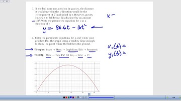 A2PCH Chapter 8-4.5 Parametric Equations - Lesson Video 3