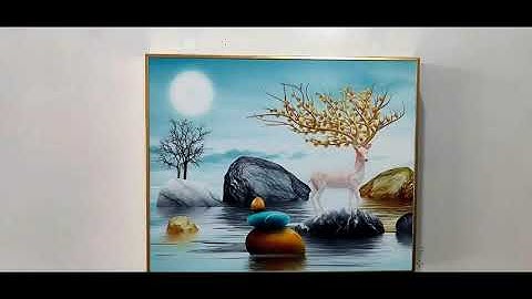 Mẫu Tranh Tráng Gương Hiện Đại | Xưởng Tranh Tân Thành