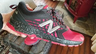 derivación Violín Propuesta New Balance FuelCore Nitrel Trail Running Shoes Review - Also For Disc Golf  & Mountain Biking! - YouTube