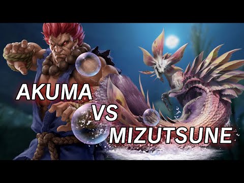 Akuma VS Mizutsune | Monster Hunter Rise
