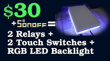 Setup and review of the Sonoff TX Ultimate smart touch wall switch