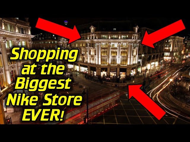 Shopping Nike Town London! YouTube