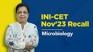 Exam Recall Series (INI-CET Nov '23) - Microbiology