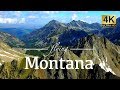 Montana By Drone - Mystic Lake, Hyalite Canyon, Glacier National Park & More 4K Travel Footage