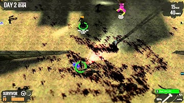 WTF Is That Flaming SH*T?? | Zombie Massacre w/ Poner & Friends [ Garry