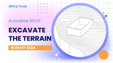 How To Excavate The Terrain In Revit 2024