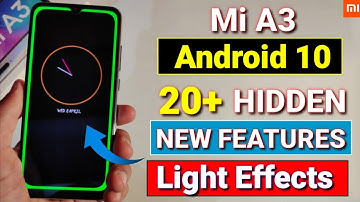 Mi A3 Android 10 update features | Mi A3 update | always on display | Mi A3 new update