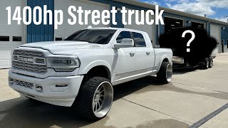 1400hp Compound Turbo Cummins Street Truck returns!!!!!!!