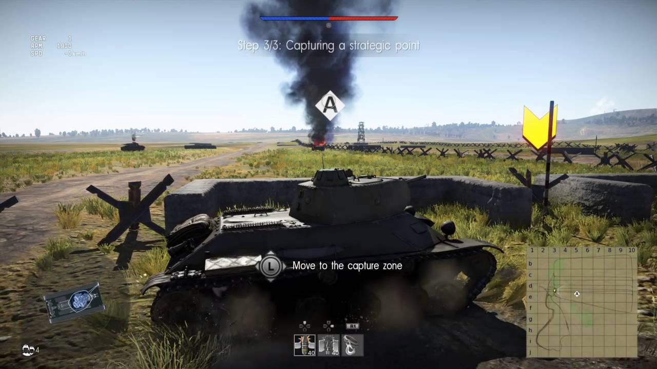 War Thunder tutorial tank - YouTube