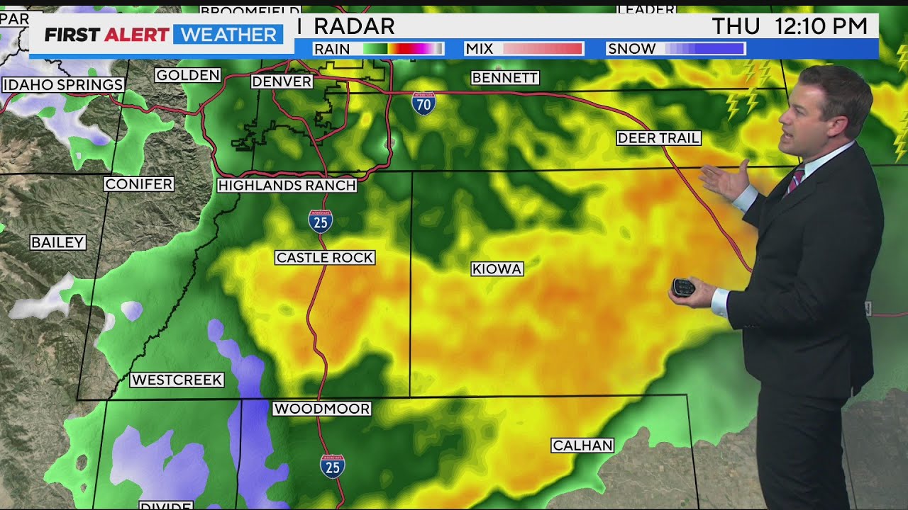 More rain creates flooding concerns through Thursday night - YouTube