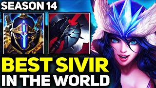 RANK 1 BEST SIVIR IN SEASON 14 - AMAZING GAMEPLAY! | League of Legends