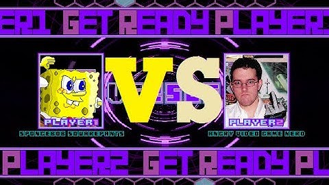 MUGEN - SpongeBob SquarePants VS Angry Video Game Nerd