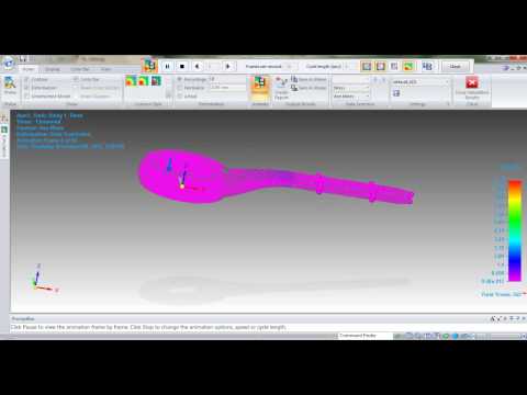 modal analysis using solid edge