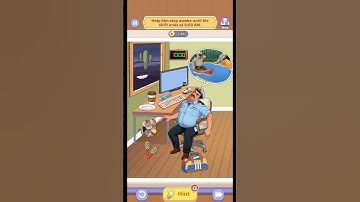 Brain Fever: Puzzle Game - Level 129 - Help him stay awake until his shift ends at 6:00 A.M.