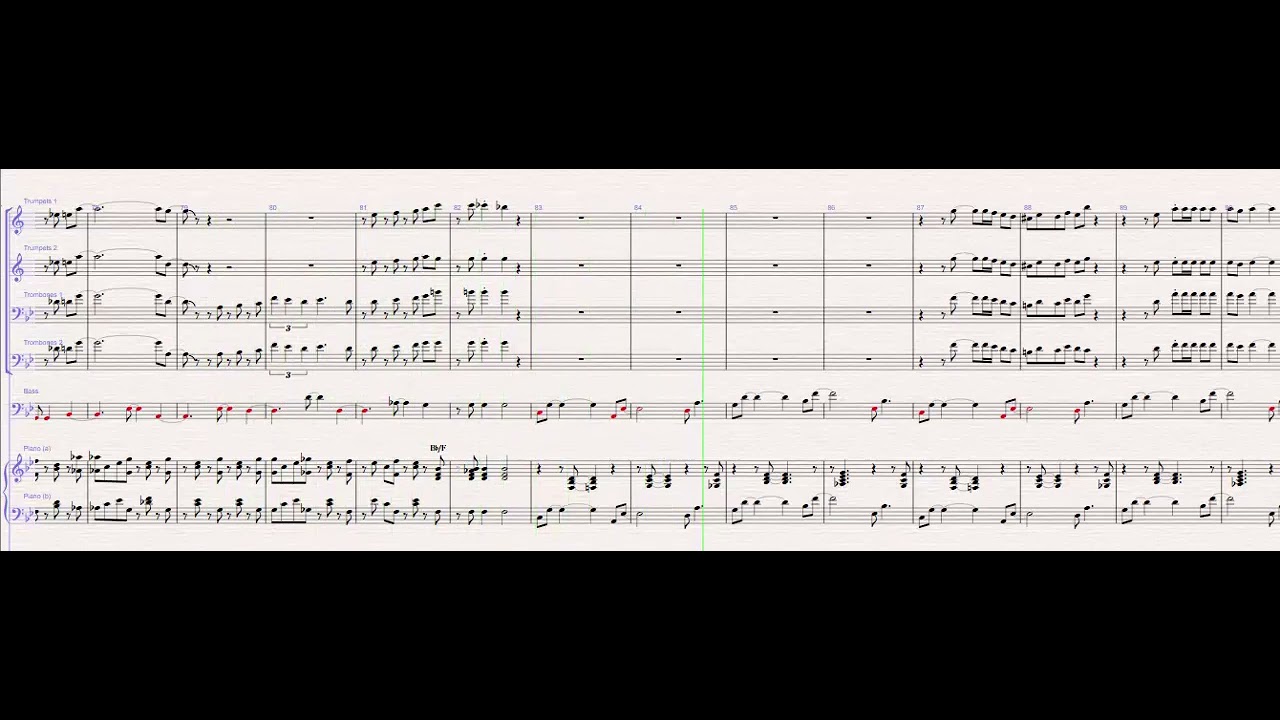 La Mulenze "Dile a Ese" (Full-score)  