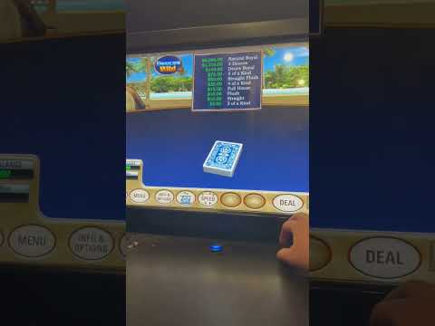 VIDEO POKER Session in Las Vegas at Palace Station Hotel Casino