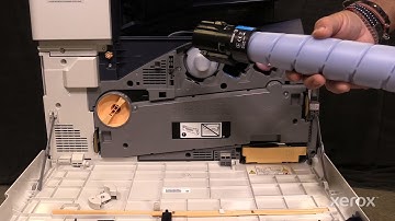 Xerox® AltaLink® C8100 Series Color Multifunction Printers Replacing the Toner Cartridges