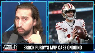 Why a Brock Purdy MVP would be an embarrassment to the league | What's Wright?