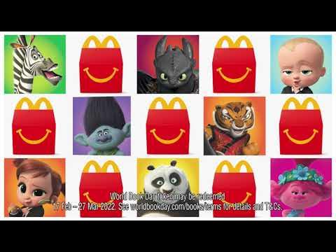 Dreamworks X World Book Day Happy Meal