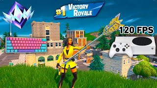 Fortnite Unreal Ranked Reload On Xbox Series S Keyboard Mouse Gameplay 120 Fps
