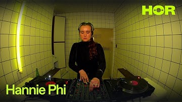 SNC Recs - Hannie Phi | HÖR - December 15 / 2025