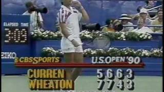 Sanches vs McEnroe 4º Round - US Open 1990 - 15/20