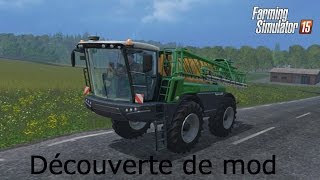 #3 Découverte de mod Amazone Pantera | Grand pulvérisateur | Farming Simulator 2015