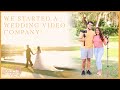 WE STARTED A WEDDING VIDEOGRAPHY COMPANY! | Golden View Video Co.