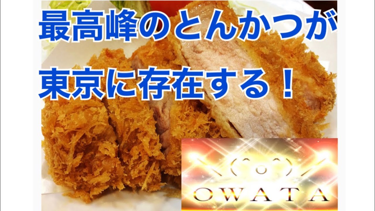 秋葉原！丸五のとんかつを食べに行った！絶品なおいしさ！Akihabara! I went to eat Marugo's tonkatsu