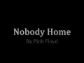Pink Floyd - Nobody Home (With Lyrics)