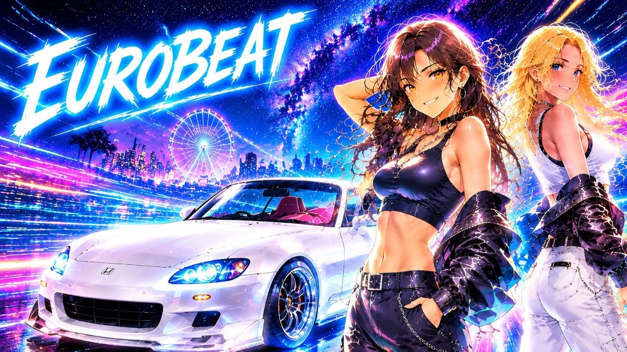 【INFERNO】Burn the Lane Alive｜Nonstop High-Speed Japanese Eurobeat Night Drive MIX