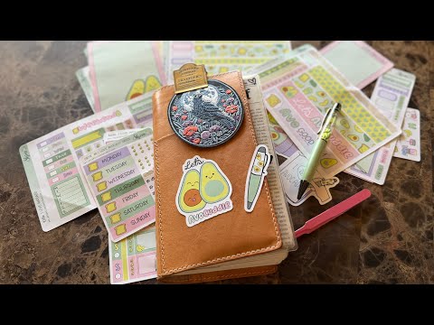 Travelers Notebook | Standard TN | Faded Chronicle | Plan With Me | #planwithme #journaling #plan