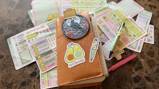 Travelers Notebook | Standard TN | Faded Chronicle | Plan With Me | #planwithme #journaling #plan