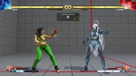 STREET FIGHTER 5 CE Seth V Skill 1 Laura Only Combo