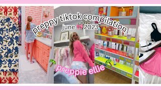 ╰ ♡ preppy tiktok compilation ⭐️🛼🌴 #1