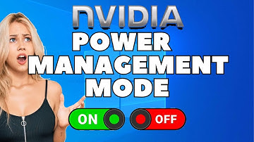 Power Management Mode | Nvidia Control Panel #gtx1650 #gaming #nvidia