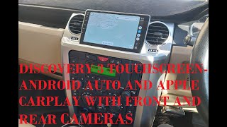 LANDROVER DISCOVERY 3 - ALIEXPRESS ANDROID AUTO, APPLE CARPLAY TOUCHSCREEN REVERSE & FRONT CAMERAS