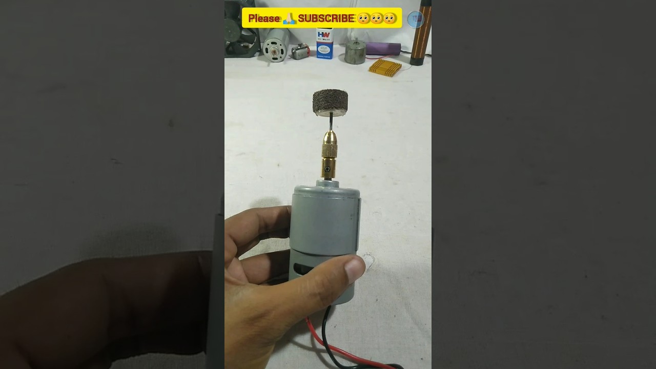 mini sander machine homemade 🤑 |DIY sander machine 