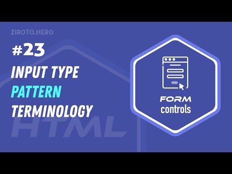 Master HTML in Darija Arabic #23 Input Attribute (pattern) Terminology