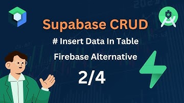 Insert/Create Data In Supabase Database | Jetpack Compose | Android Studio