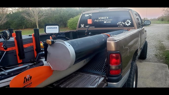 How To Make A Fishing Rod Holder for Under $50 and Secure It To Your Roof  Rack 