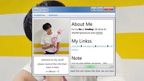voice tutorial on this web design (pro standard version) carrd! - © d8ncer