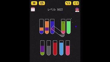 Water sort puzzle level 5622
