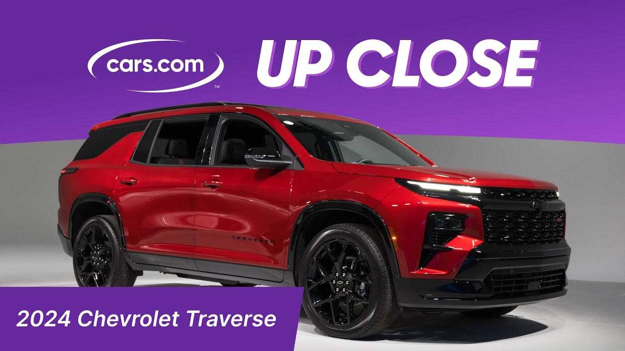 Up Close With the 2024 Chevrolet Traverse Taking New Looks and Tech