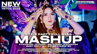 DJ RECAP MASHUP VIRAL TIKTOK 2025 ‼️ PARTY FULL BASS Ft DISTRIX 19 • VHANZENIX OFFICIAL
