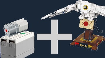 Quick Lego Powered Up Projects with Hedwig 75979 (Harry Potter + PyBricks) [HD]