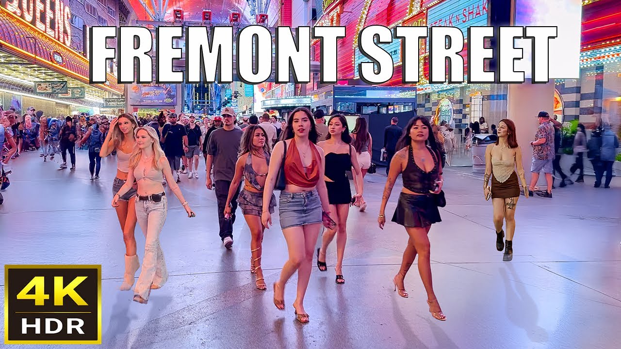 Fremont Street Las Vegas Midnight Walk - September 2025 - Downtown Las Vegas