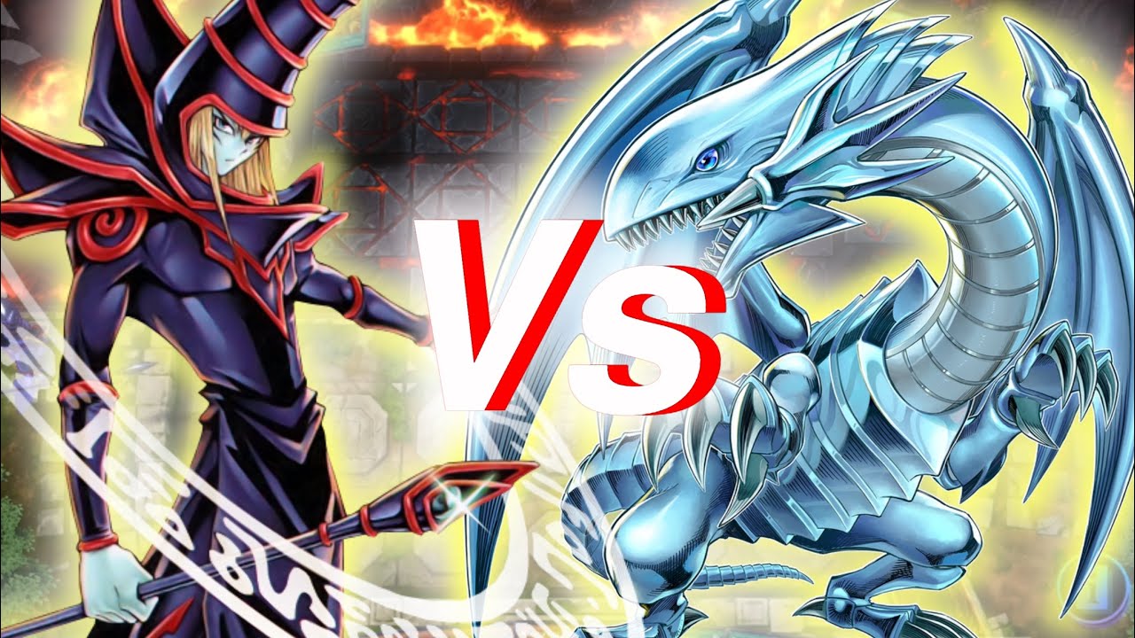 Dark magician Vs Blue eyes white dragon in Yu-Gi-Oh master duel ( part
