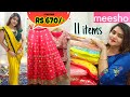 Meesho Lehengas/Readymade Sarees haul | Meesho lehenga haul | Meesho sarees haul | #Meesho