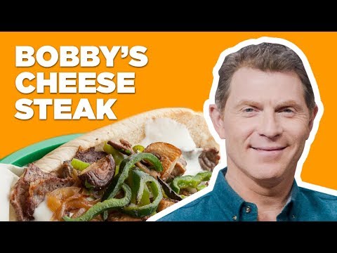 bobby-flay-makes-a-philly-cheesesteak-|-food-network